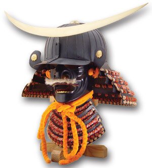 Hełm samuraja - Date Masamune Kabuto & Mempo Hełm samuraja - Date Masamune Kabuto & Mempo