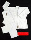 Jiu Jitsu Gi Bia�e Podw�jna Plecionka - Kimono do Jiu-jitsu