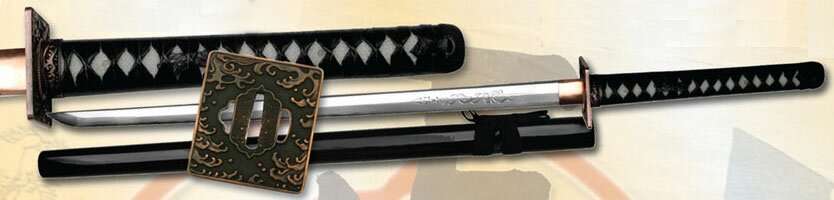 Miecz Ninja - Masahiro Hand Forged Ninja Sword Tsunami Miecz Ninja - Masahiro Hand Forged Ninja Sword Tsunami
