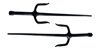 Treningowe Sztylety Sai Gumowe 19,5'' (GTTE711)
