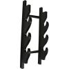 Wieszak drewniany czarny na 3 miecze (GTTC508-3)