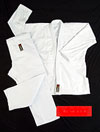Jiu Jitsu Gi Białe Podwójna Plecionka 17oz - Kimono do Jiu-jitsu(GTTA943_150)
