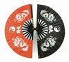 Wachlarz do Kung Fu - Dragon with Ying Yang design black (GTTD464BS)