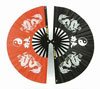 Wachlarz do Kung Fu - Dragon with Ying Yang design red (GTTD464S)